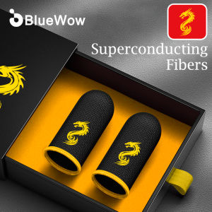 BlueWow Finger SleevesFingersleeves For GamingGaming Finger SleeveFinger Gloves For GamingFree Fire Gaming Finger Sleeve Fingertips For Game Pubg Mobile Anti Slip Finger Glove Game Controller Finger Sleeve For Touch Screen Mobile Gaming