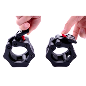แข็งแรง ตัวล็อคบาร์เบล (2.5 CM/2ชิ้น) ตัวล็อคแกนดัมเบล