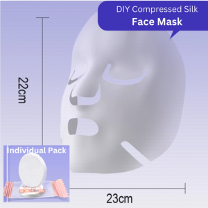 50 pcs Compressed Facial Silk Mask (50 pcs ) | Silk Compressed Mask | Hydrating Silk Mask | Wet Compressed Silk Mask | DIY Mask Sheets | Customised Mask Sheets