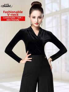 DANBAOLUO | Body-hugging Latin Dance Practice Shirt