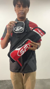 V Club Archery SF Premium+ 3-Tube Target Quiver - Multiple Pockets - Waist Carry / Shoulder Carry