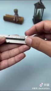 Pisau Cutter Stainless Multifungsi Pembuka Tutup Botol dan Penggaris Cutter 9 in 1 Serbaguna