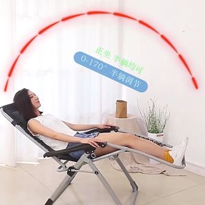 Large size width 72cm Kerusi Relax Zero Gravity Armchair Lazy Chair/Lazy Nap Lunch Chair Kerusi tidur (Free Cup Holder)