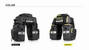 Rhinowalk RK19665 Tas Sepeda Touring Rack Belakang 3in1 Multifungsi Pannier Trunk Cycling Bag