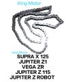 RANTE RANTAI MOTOR TEBAL ANTI KARAT UKURAN 428 -108 L YAMAHA  JUPITER Z1 VEGA ZR JUPITER Z 115 JUPITER Z ROBOT HONDA SUPRA X 125 KUALITAS SUPER. 