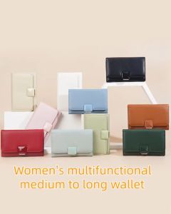 BAELLERRY N8340 Dompet Wanita Bahan Kulit PU Leather Premium BAEOS