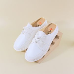 Sepatu wanita wedges terbaru ONE LOVE model bustong dobel pita empuk dan ringan