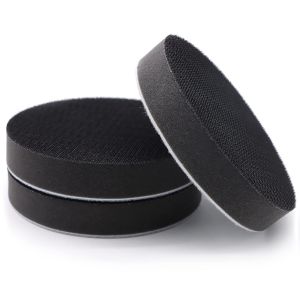 3 Pack 5" Soft Density Hook & Loop Foam Interface Pads Buffer Backing Pad for Orbital Sander Auto Wood Polishing & Sanding