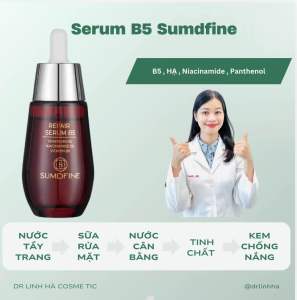 Serum B5 Sumdfine cấp ẩm phục hồi làm sáng da  giảm thâm mụn 50ml