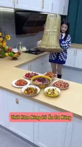 Mâm hâm nóng thức ăn - khay giữ ấm thức ăn giúp thức ăn luôn đc hâm nóng khi ăn