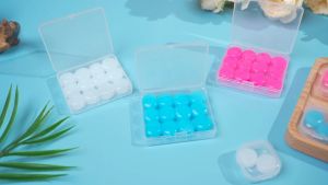 กล่อง Earplugs 100% ที่อุดหู 3คู่ ลดเสียง นุ่ม ใส่สบาย ไม่เจ็บหู กันน้ำ ใช้ซ้ำได้ กันเสียงรบกวน นอนหลับ ทำงาน พักผ่อน ใส่นาน กันเสียง 3คู่ ลดเสียง นุ่ม ใส่สบาย ไม่เจ็บหู กันน้ำ ใช้ซ้ำได้ กันเสียง 100%