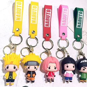 Naruto Kakashi Itachi Sasuke etc Key Chain Cute Gift Key Ring Key Holder