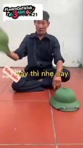 Mũ cối phíp đặc biệt đập không vỡ siêu bền - tặng kèm sa0 gắn mũ
