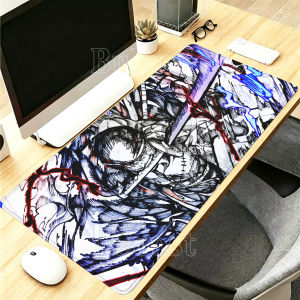 Bandai | black and white Roronoa Zoro One Piece Anime Mouse Pad Gaming HD printing PC esports Keyboard overlock Non-slip base Desk Mat