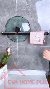 Thanh treo khăn ecoco dán tường chắc chắn không cần khoan vít