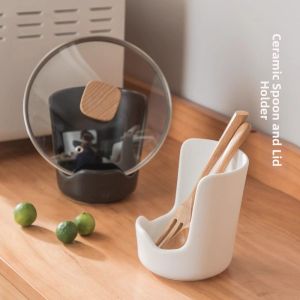 Pot Lid Storage Rack Desktop Standing