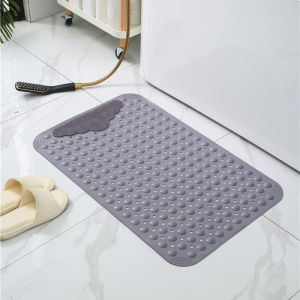 Non-Slip Bathroom Mat Shower Room Child Anti-Fall Toilet Water Separation Massage Pad Simple Style Home Use Floor Mat