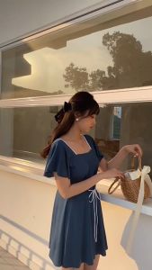 Baju renang 038850 wanita SWIMSUIT SWIMDRESS JUMBO ONE PIECE gaya korea