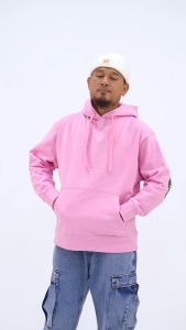 Superego Hoodie Pria Oversize M-XL Cotton Fleece Premium Sablon Paisley Peach SHP01C