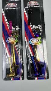 WMH HIGH QUALITY KICK STARTER WITH FREE KEYCHAIN 2TONE / TITANIUM / GOLD KICK STARTER MIO SPORTY / SOULTY / FINO