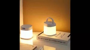 โคมไฟข้างเตียงแบบสัมผัสขนาดเล็กชาร์จผ่าน USB ไฟกลางคืนหรี่ได้3โหมดโคมไฟห้องนอน pelindung Mata สำหรับโคมไฟอ่านหนังสือ แบตเตอรี่ใช้งานได้นาน20ชั่วโมง LED ของขวัญเด็ก