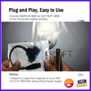 Kabel Adapter USB 3.0 ke SATA: Panduan Lengkap