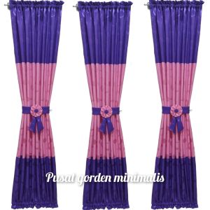 hordeng ikat Vita kupu kupu jendela minimalis terbaru kombinasi