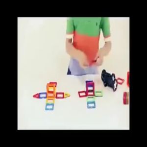 Magnetic Tiles Magnetic Building Tiles Magnetic Building Blocks Colour Window Educational Kids Toy