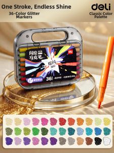 deli | Shiny Childrens Markers Art Dedicated Water-washable