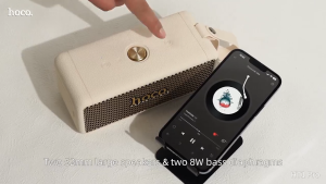 HOCO HT1 Pro ลำโพงบลูทูธ 16W รองรับ TWS + AUX + USB + TF Card เบสแน่น เสียงคมชัด เชื่อมต่อง่าย Bluetooth Speaker hc6