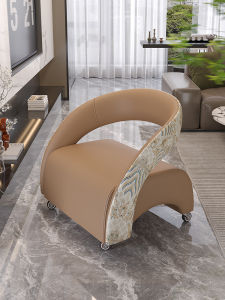 Modern Minimalist Small Stool with Universal Wheels Living Room Home Use Luxury Sofa Stool Coffee Table Shoe Changing Stool