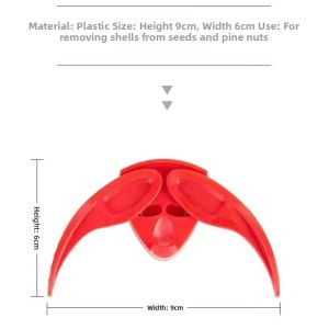 Kitchen Nutcracker Seed Eater Gadget Easy to Use Shell Remover Tool for Sunflower And Pecan Kernels Home Cooking Tools