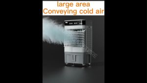 Tixx Air Cooler Electric Fan Mobile Aircon Inverter 40L Water Tank Air Conditioner With Remote Control for Home
