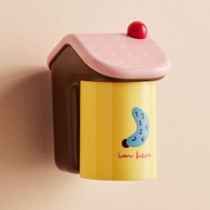 Hayan | Kids Wall Mounted Toothbrush Tumbler without Drilling