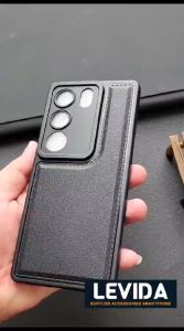 Luxury Case Leather Pro Kamera Black Vivo V29 5G Vivo Y17S