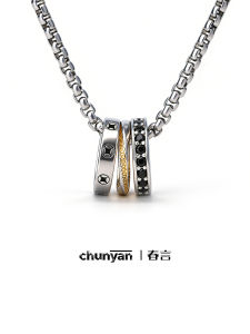 CHUNYAN | Wealth Auspiciousness High-end Small Batch Gold-plated Pendant Necklace