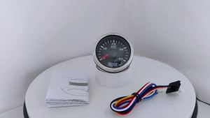 ELING 52mm Tachometer Meter 0-3000RPM 0-4000RPM 0-6000RPM 0-7000RPM 0-8000RPM with Red Backlight 12V 24V for Car Boat Motorcycle
