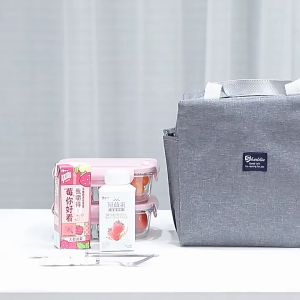 【Zhaozhao】กระเป๋าเก็บอุณหภูมิ กระเป๋าเก็บอุณภูมิเย็น กระเป๋าใส่ข้าว กล่องอาหาร กล่องข้าวอาหาร เครื่องดื่ม