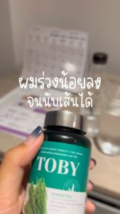 🌻พร้อมส่ง/ส่งฟรี โทบี้วิตามินลดผมร่วง Toby Horsetail ลดผมร่วง เพิ่มผมเกิดใหม่ ผมร่วงหลังคลอด หัวล้าน โทบี้หญ้าหางม้า
