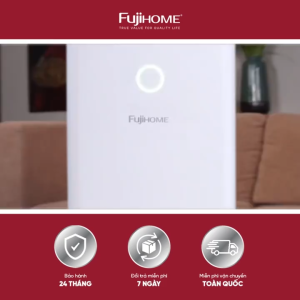 Máy lọc không khí lọc sạch bụi mịn phòng 20-50m2 UV khử mùi FUJIHOME AP5PRO kết nối WIFI điều khiển APP thông minh