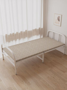 HUIXIONGKANLAN | Portable Foldable Single Metal Hard Bed