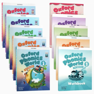 10 Books/Set Oxford Phonics World with Workbooks English Educational Books