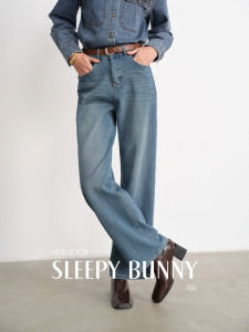 Retro Loose High Waisted Casual Denim Pants