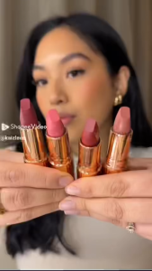 Original CT Charlotte Tilbury | Lipstick Matte Revolution Lipstick 3.5g Long-lasting Hydrating Moisturizer Pillow Talk/M.I.KISS/Walk of No Sha/Gracefully Pink