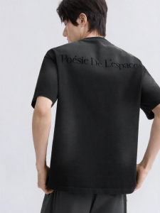 GXG | Washed Design Round Neck Knit T-Shirt