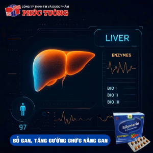 Silymarin B-Complex Plus tăng cường chức năng gan hiệu quả
