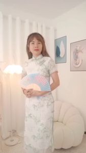 Đầm Sườn Xám Cách Tân Thượng Hải Phong Cách Truyền Thống Sang Trọng
