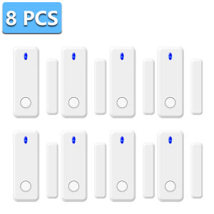 RF 433MHz Wireless Door Sensor Open Window Detector Door Magnetic Reminder EV1527 For Our Home Burglar Security Alarm System