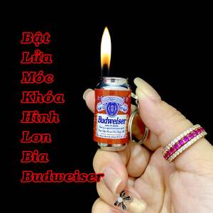 [HCM]Bật Lửa Gas Móc Khóa Hình Lon Nước (Các Loại)