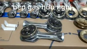 [HCM]Combo 2 Điếu inox mâm chia lửa sen đồng  bếp gas 43x78mm tặng 2 baz linh kiện bếp ga